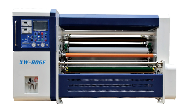 Gum Tape Rewinding Machine Double Shaft