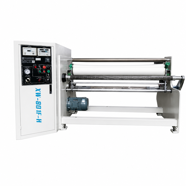 2 Shafts Tape Adhesive Tape Rewinder Machine