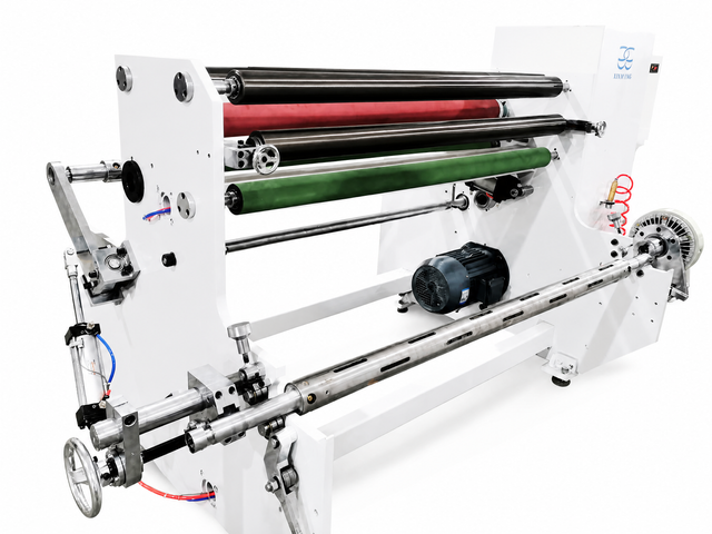 Newest Developed Multifunctional Rewinding Machine for Adhesive Tapes